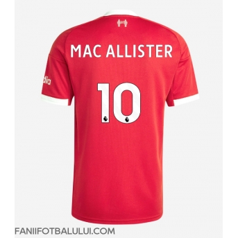 Liverpool Alexis Mac Allister #10 Tricou Fotbal Replică 2025-26 Barbati Acasa